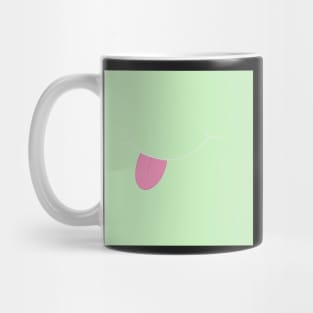 Green Smiley Face Mug